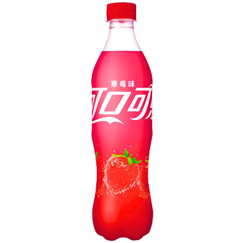 Drink Coca-Cola StrawBerry Japan 500ml