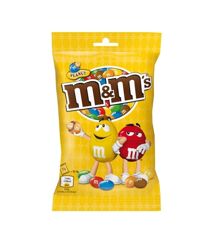 Chocolate M&M's Peanut 90gr