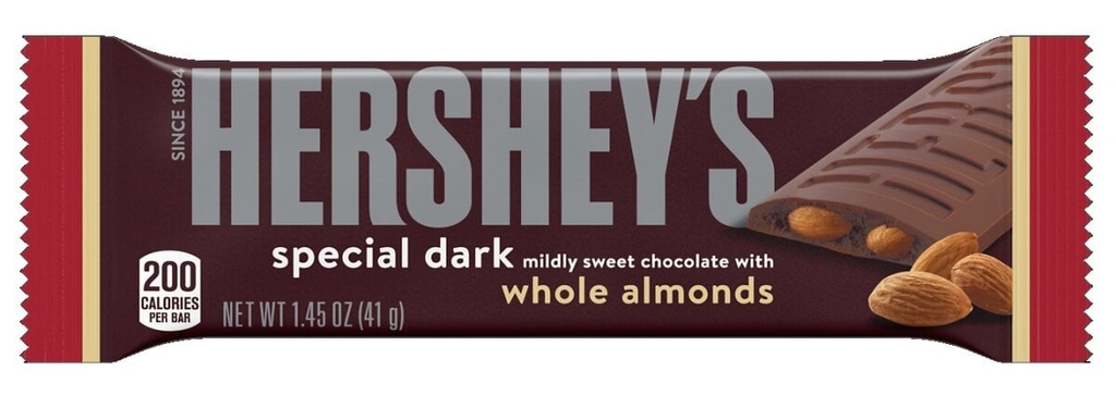 Chocolate Hershey's Special Dark with Almonds 41gr
