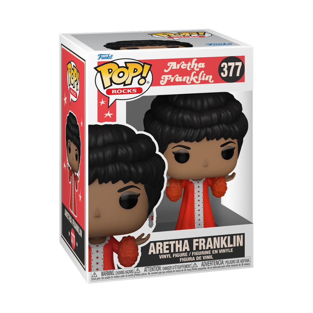 Funko Rocks 377 Aretha Franklin, AW Show, Music