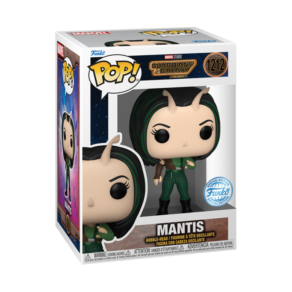 Funko Marvel 1212 Mantis, GotG Guardians of the Galaxy Volume 3, Funko Special Edition