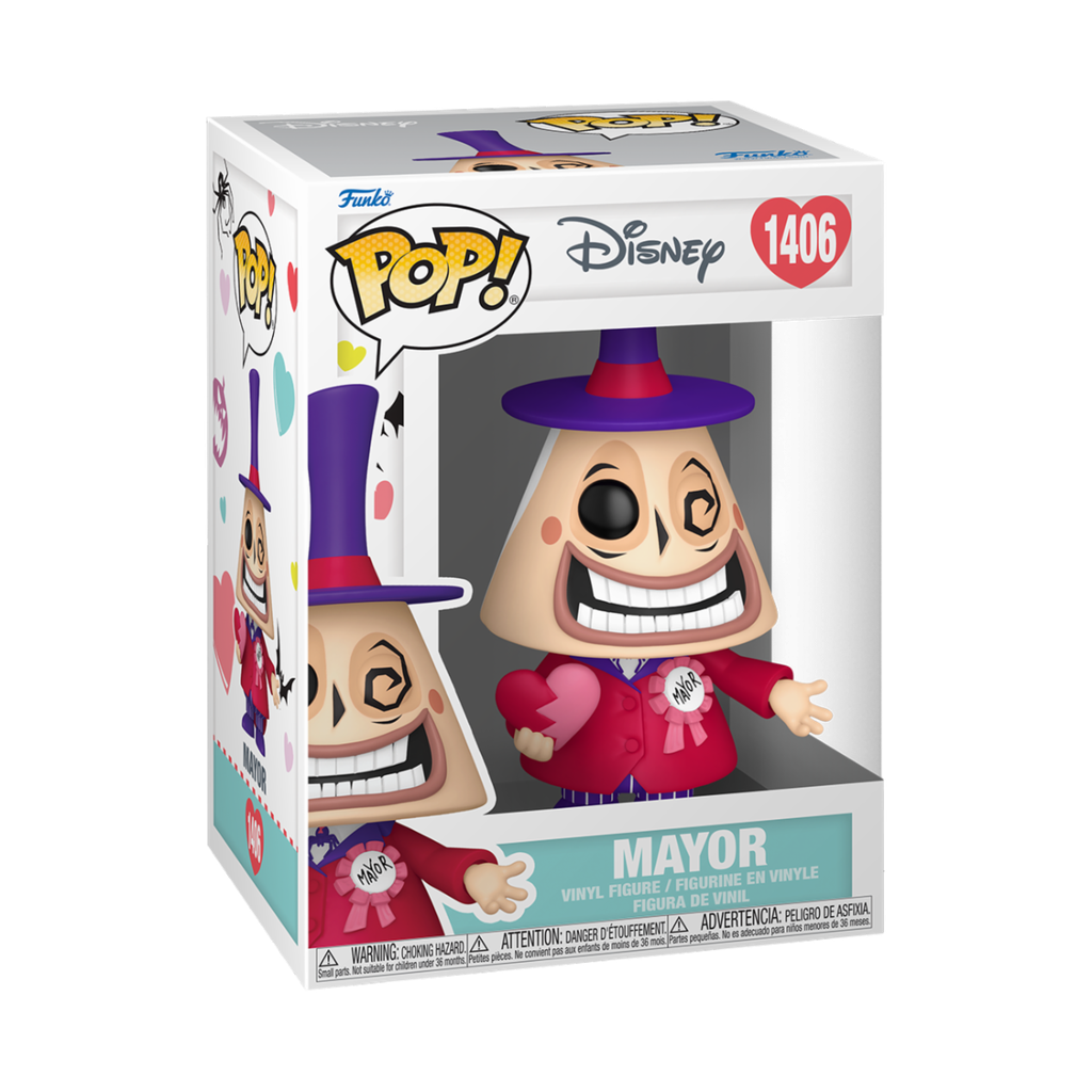 Funko Disney 1406 Mayor TNBC The Night Before Christmas Valentines