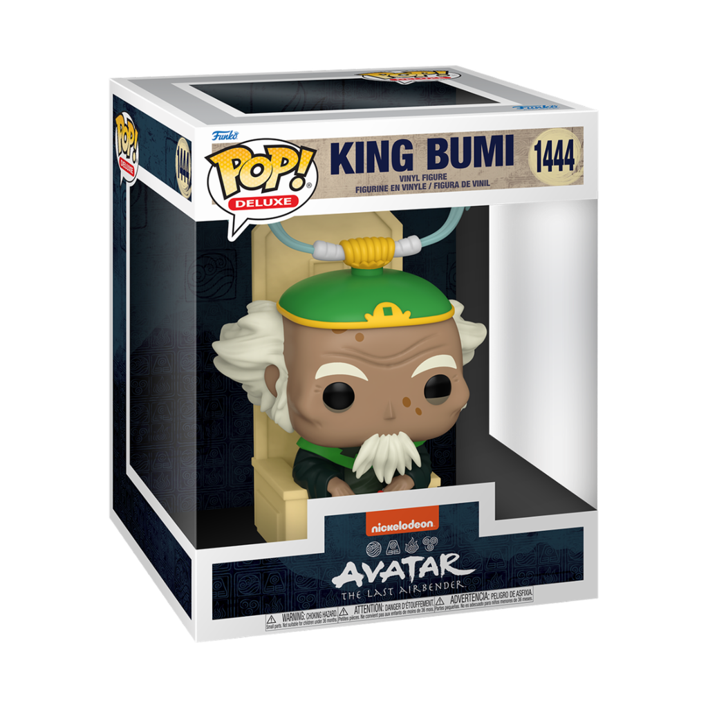 Funko Animation 1444 King Bumi, Avatar The Last Airbender, Nickelodeon