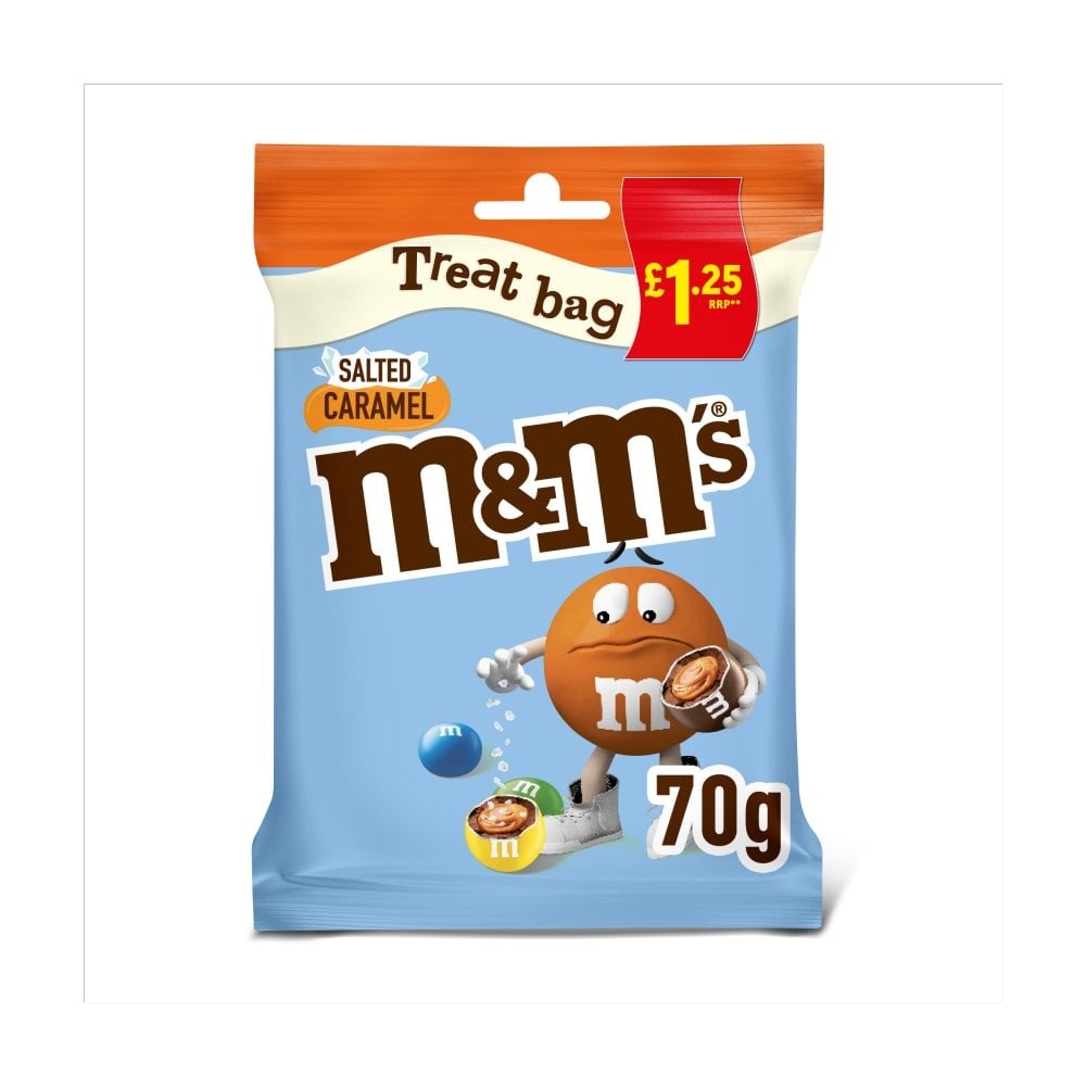 Chocolate M&M's Salted Caramel Treat Bag 70gr