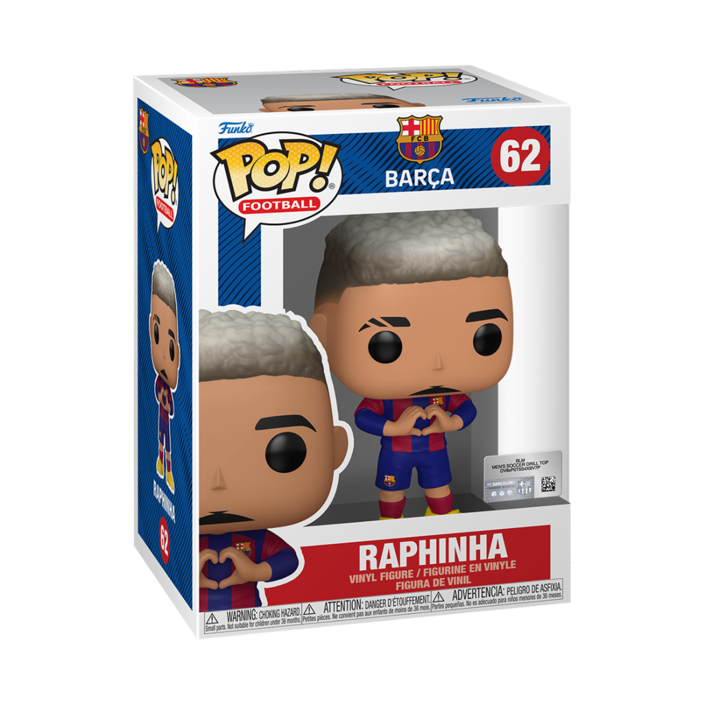 Funko Football 062 Raphinha, BarÃ§a Barcelona