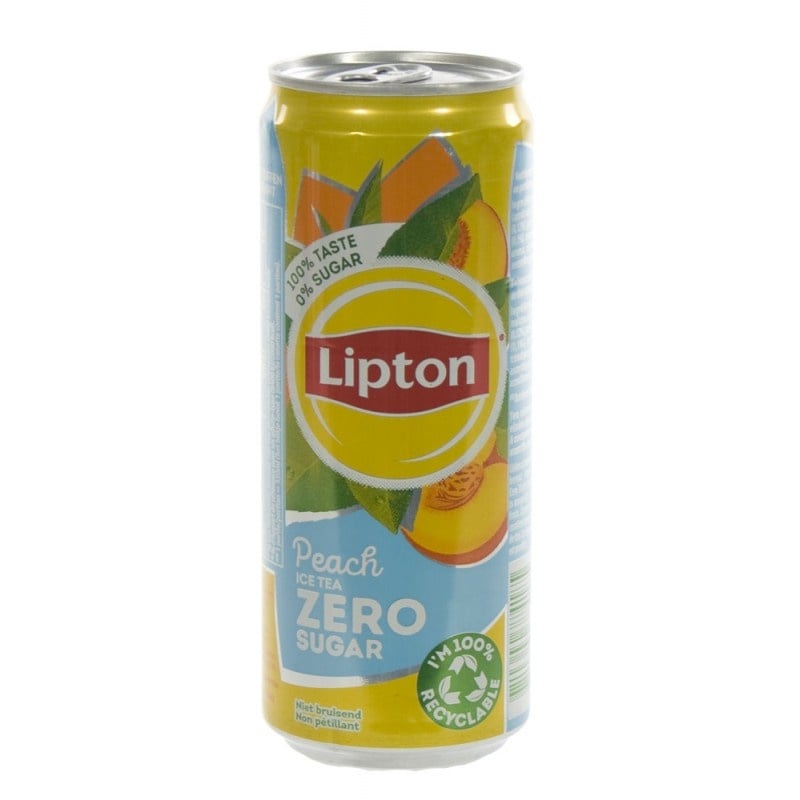 Drink Lipton Ice Tea Zero Peach 330ml