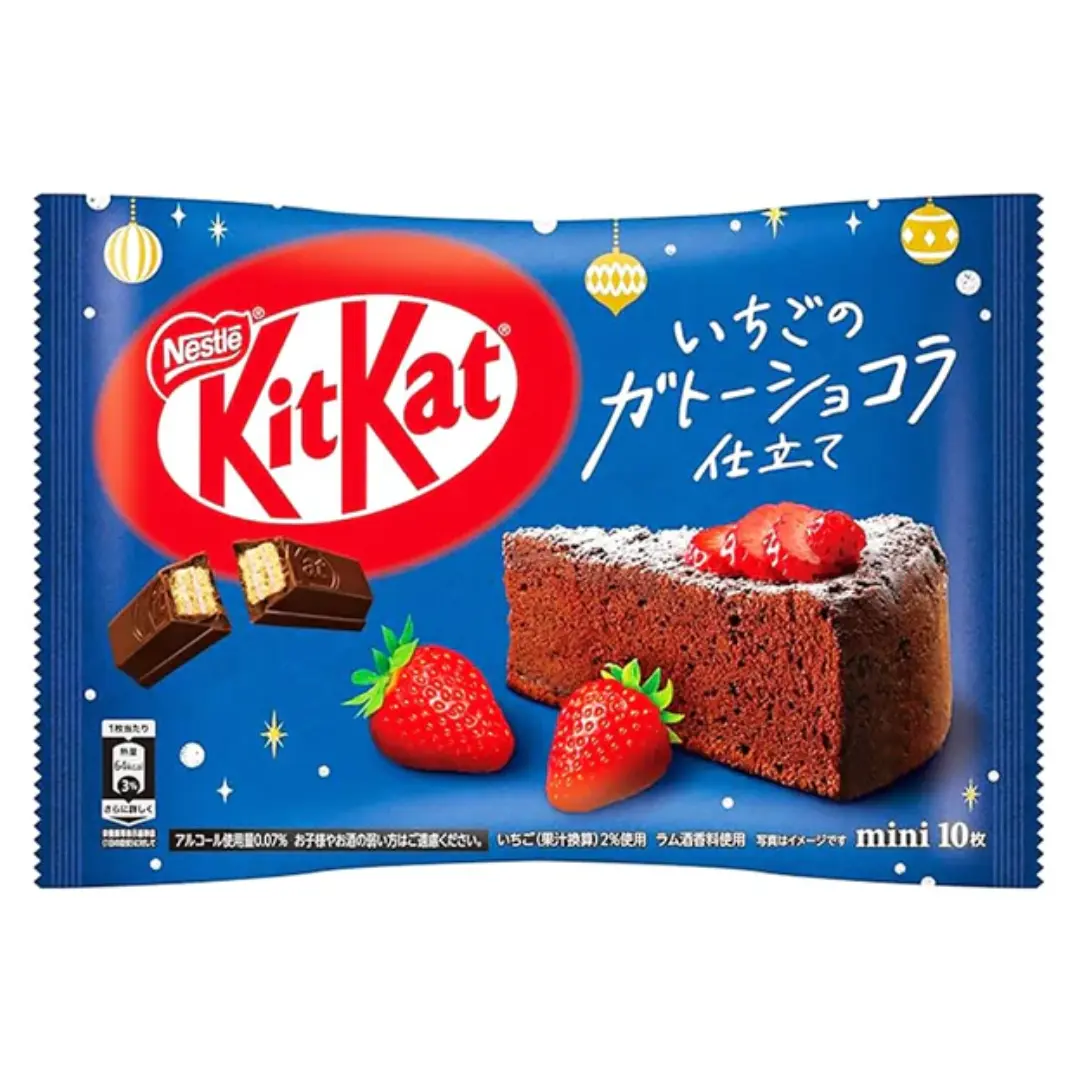 Chocolate Kit Kat StrawBerry Choco Cake 116gr ( Japan )