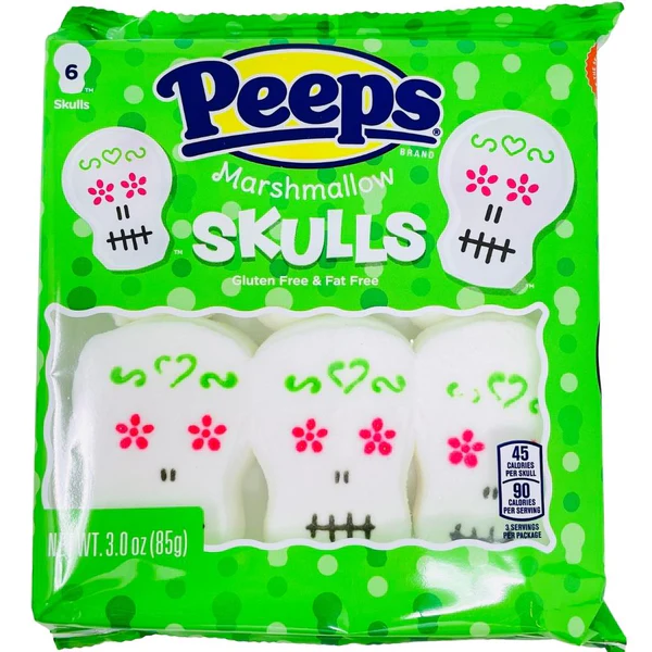 Peeps MarshMallow Skulls