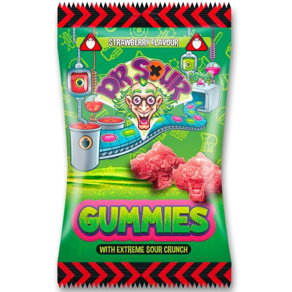 Candy Dr. Sour Gummies StrawBerry 200gr
