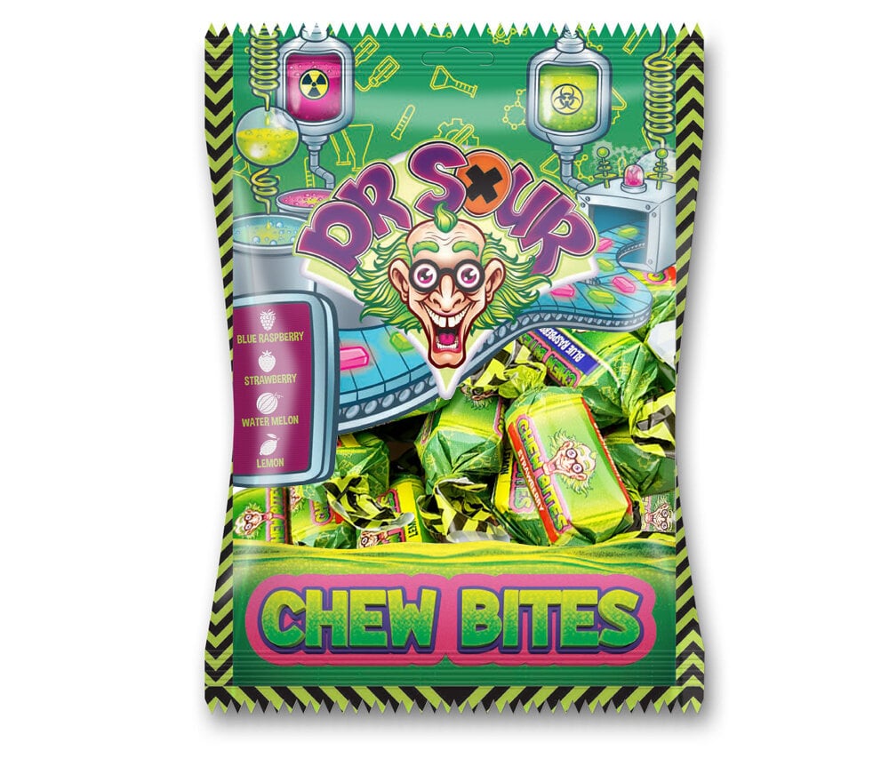 Candy Dr. Sour Chew Bites 180gr