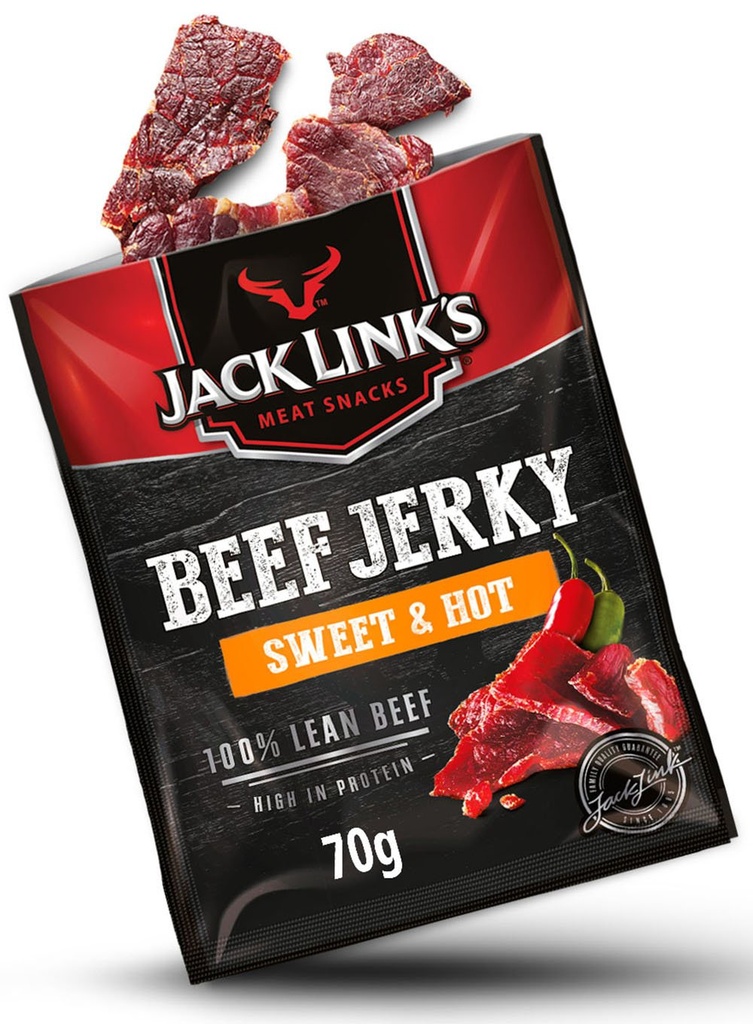 Beef Jerky Jack Link's Sweet & Hot 70gr