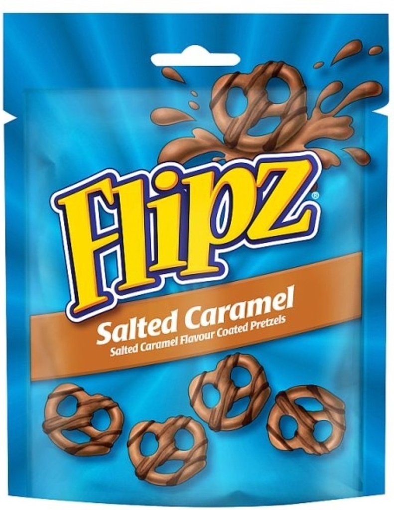 Chips Flipz Pretzels Salted Caramel 90gr