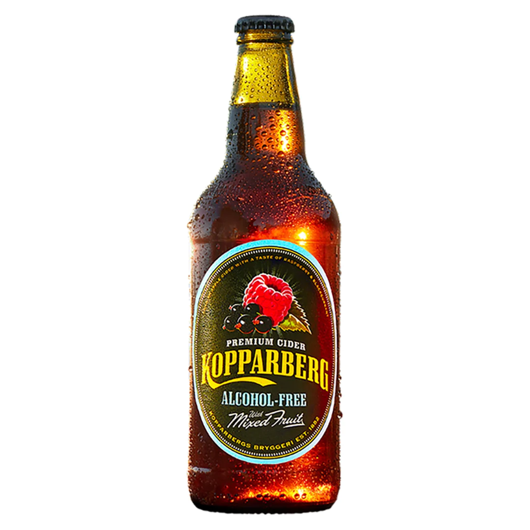 KopparBerg Premium Cider, Mixed Red Fruit Alcohol Free 500ml