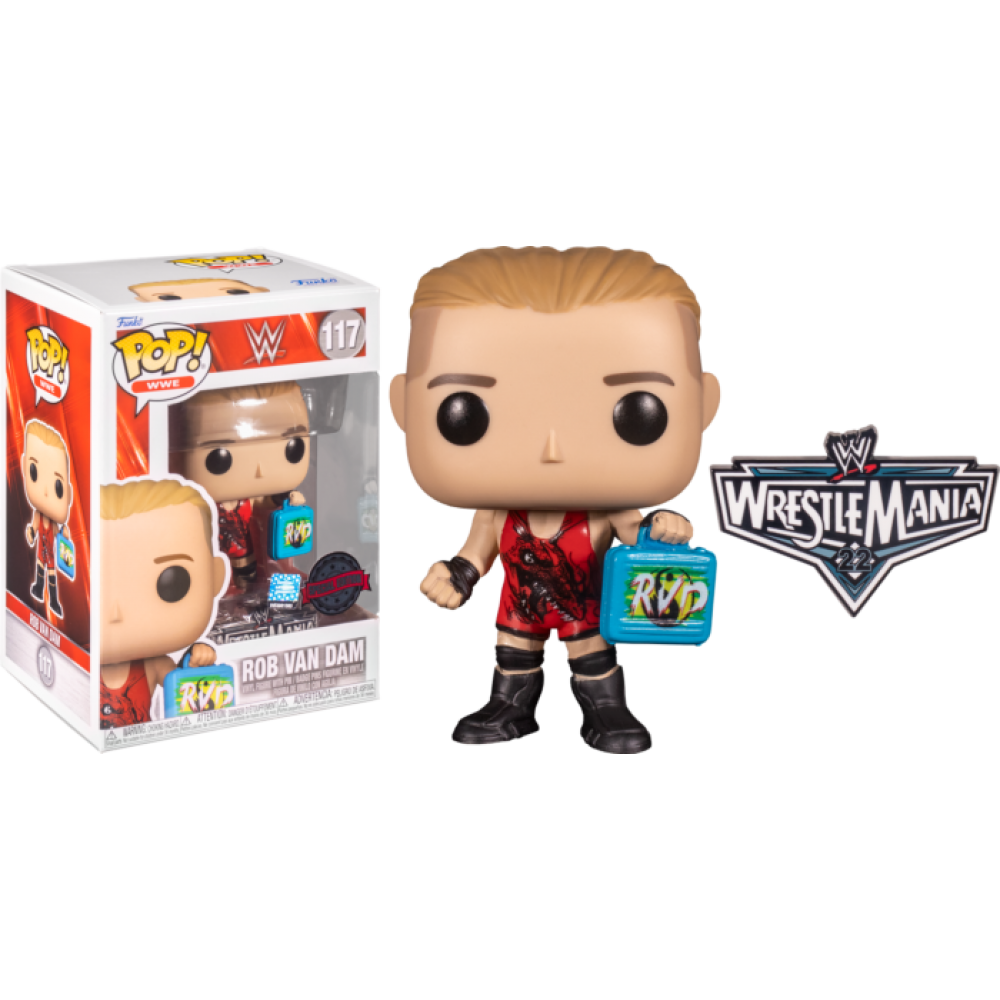 Funko WWE 117 Rob Van Dam, Special Edition, Wrestling