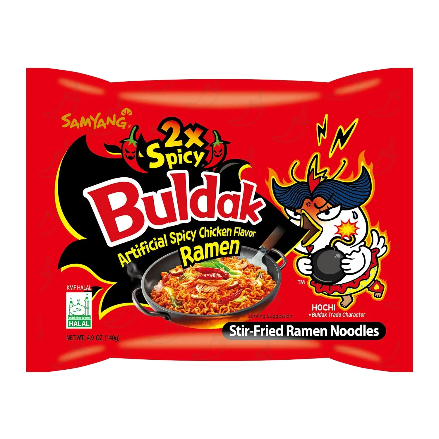 Ramen SamYang Buldak Hot Chicken Flavor 2x Spicy 140gr