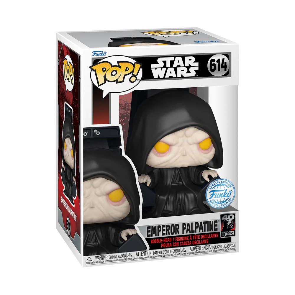 Funko Star Wars 614 Emperor Palpatine, Funko Special Edition