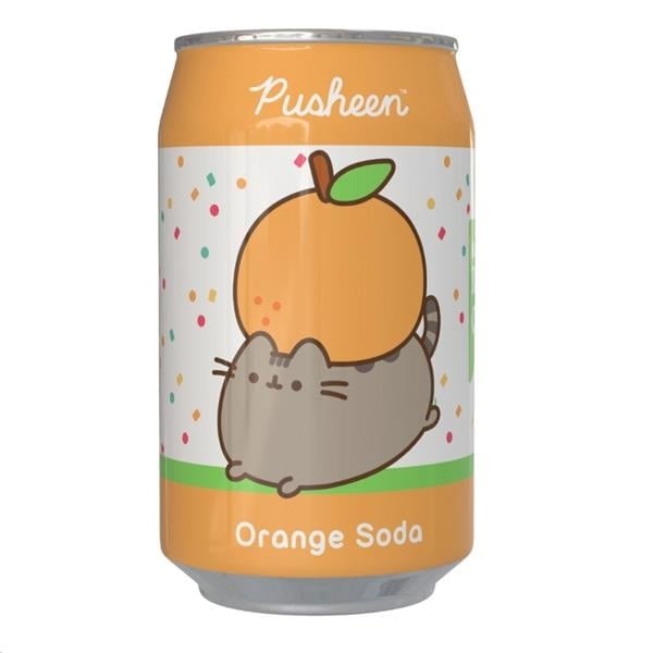 Drinks Kawaji Pusheen Orange Soda 330ml
