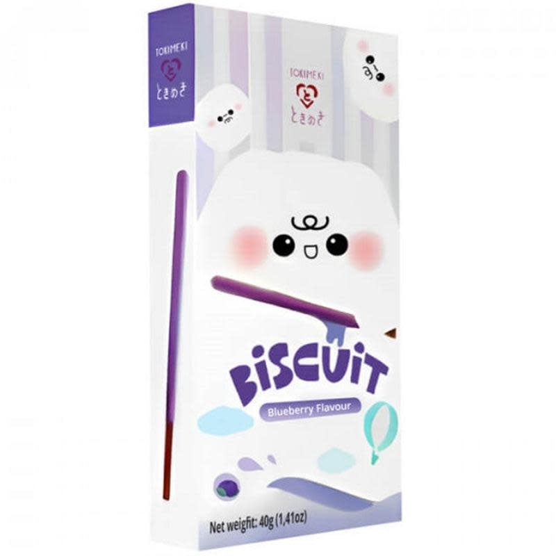 Cookies Tokimeki Blueberry Flavour Stick 40gr