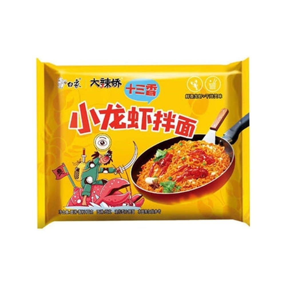 Noodles Artificial Crawfish Flavored Stir Fried 113gr
