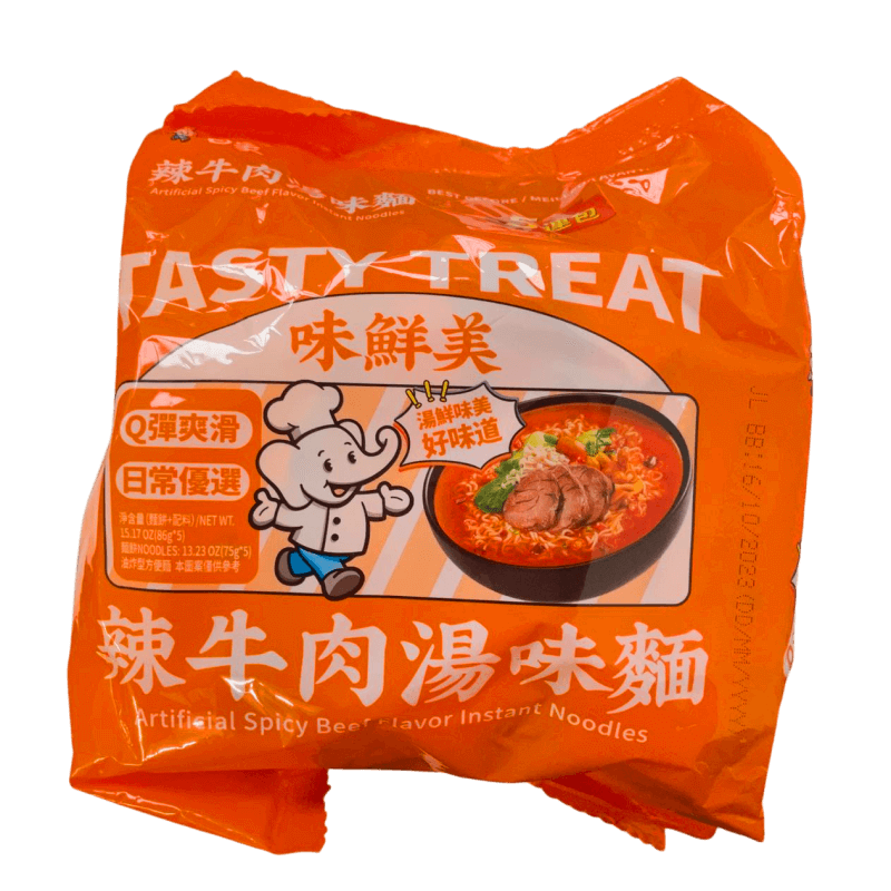 Noodles Tasty Treat Korean Artificial Turkey Flavor 112gr