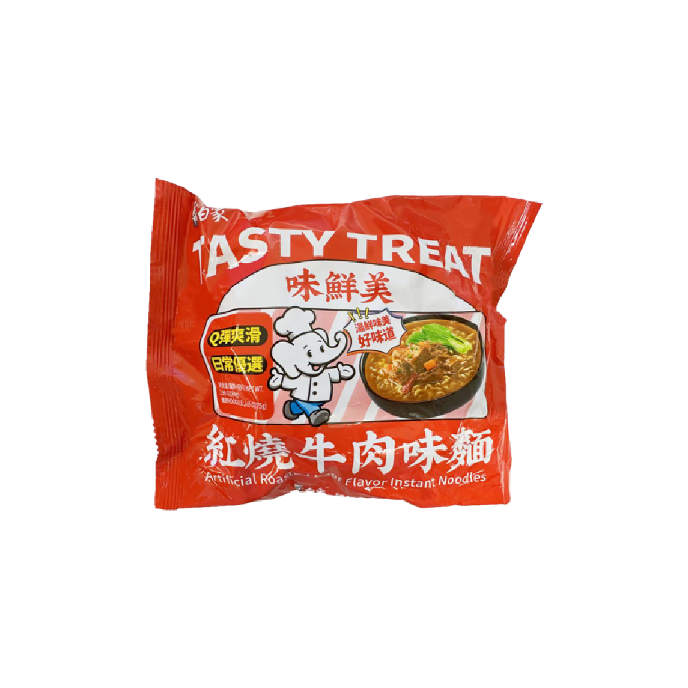 Noodles Tasty Treat Art Beef Roasted Flavor 84gr