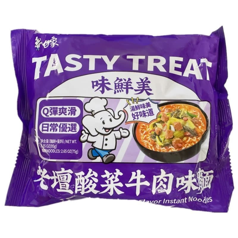 Noodles Tasty Treat Art Beef with SauerKraut Flavor 100gr