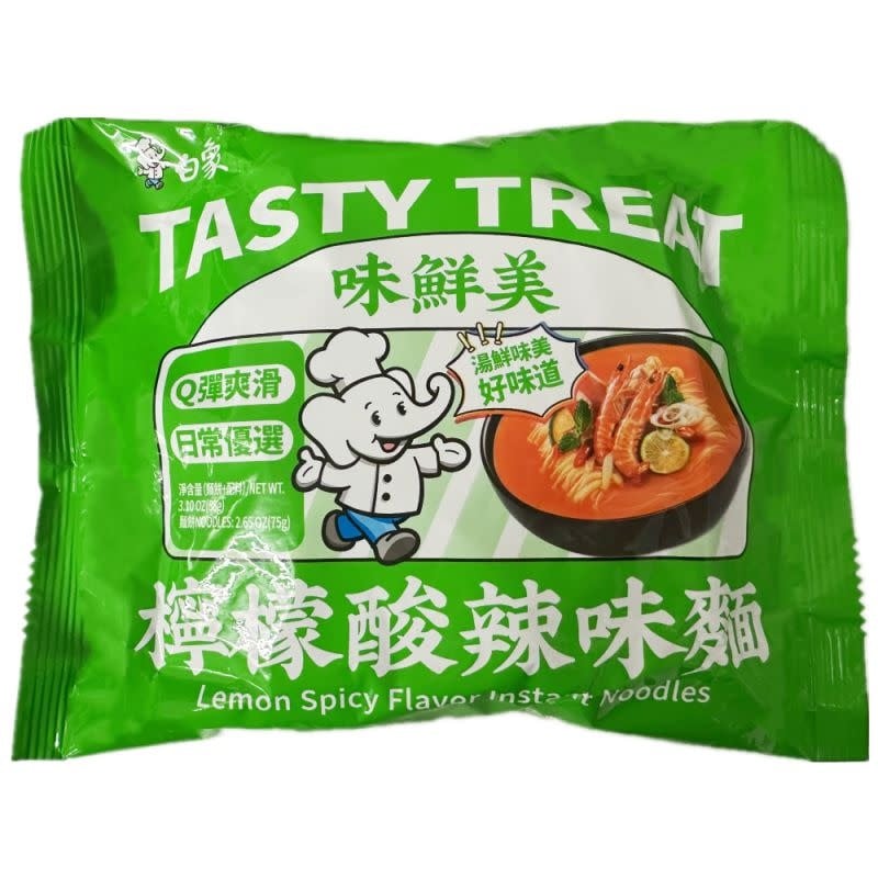 Noodles Tasty Treat Art Lemon Spicy Flavor 91gr