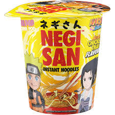 Noodles Negi-San Instant Ultra Pop Chicken Thai Flavor Naruto Shippuden 65gr