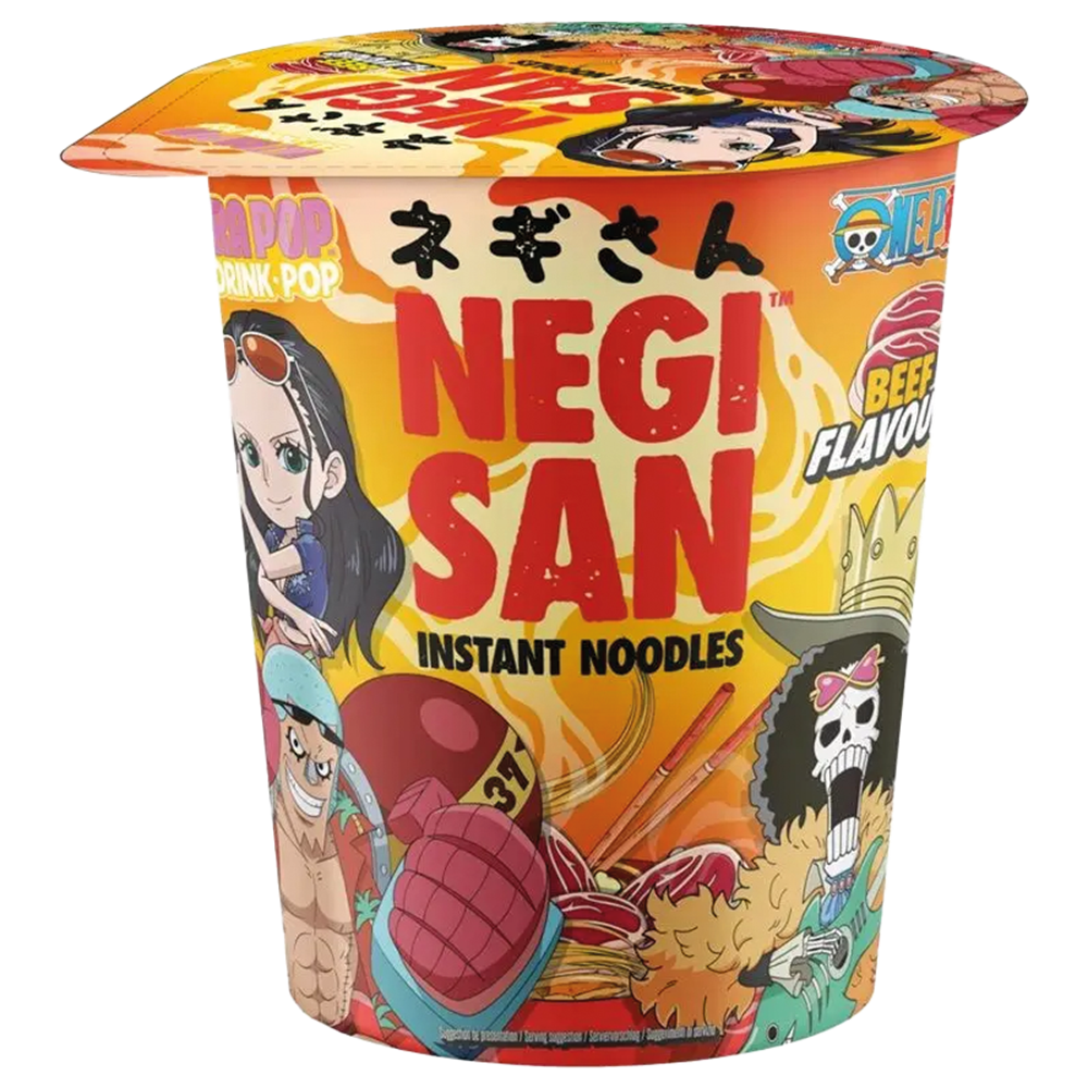 Noodles Negi-San Instant Ultra Pop Beef Flavor One Piece 65gr