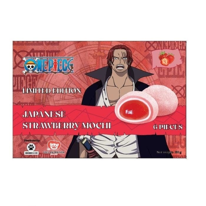 Mochi One Piece Limited Edition Strawberry Flavour 180gr