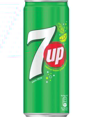 Drink 7UP Regular Lemon & Lime 330ml