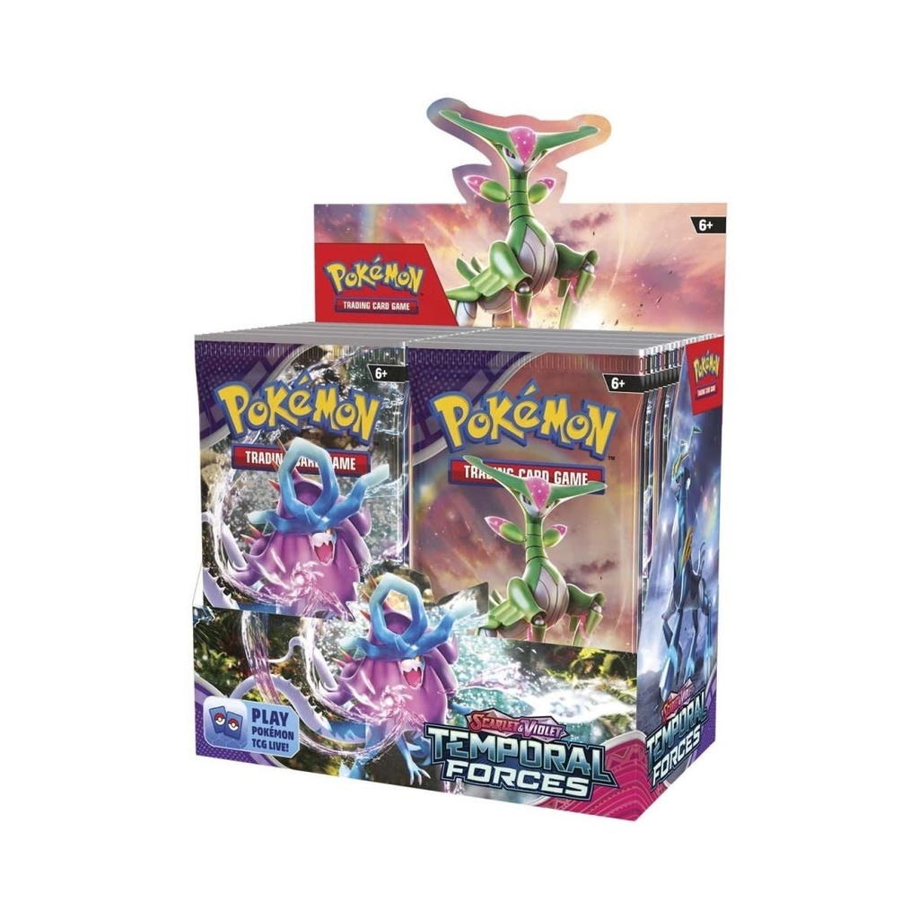 Cards Pokémon Scarlet & Violet Temporal Forces Booster Box Sealed