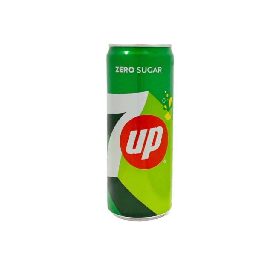 7UP Regular, Zero Sugar 330ml