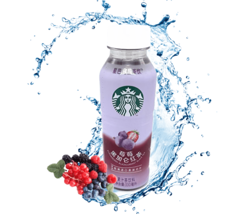 Starbucks Strawberry Black Currant Tea China 330ml