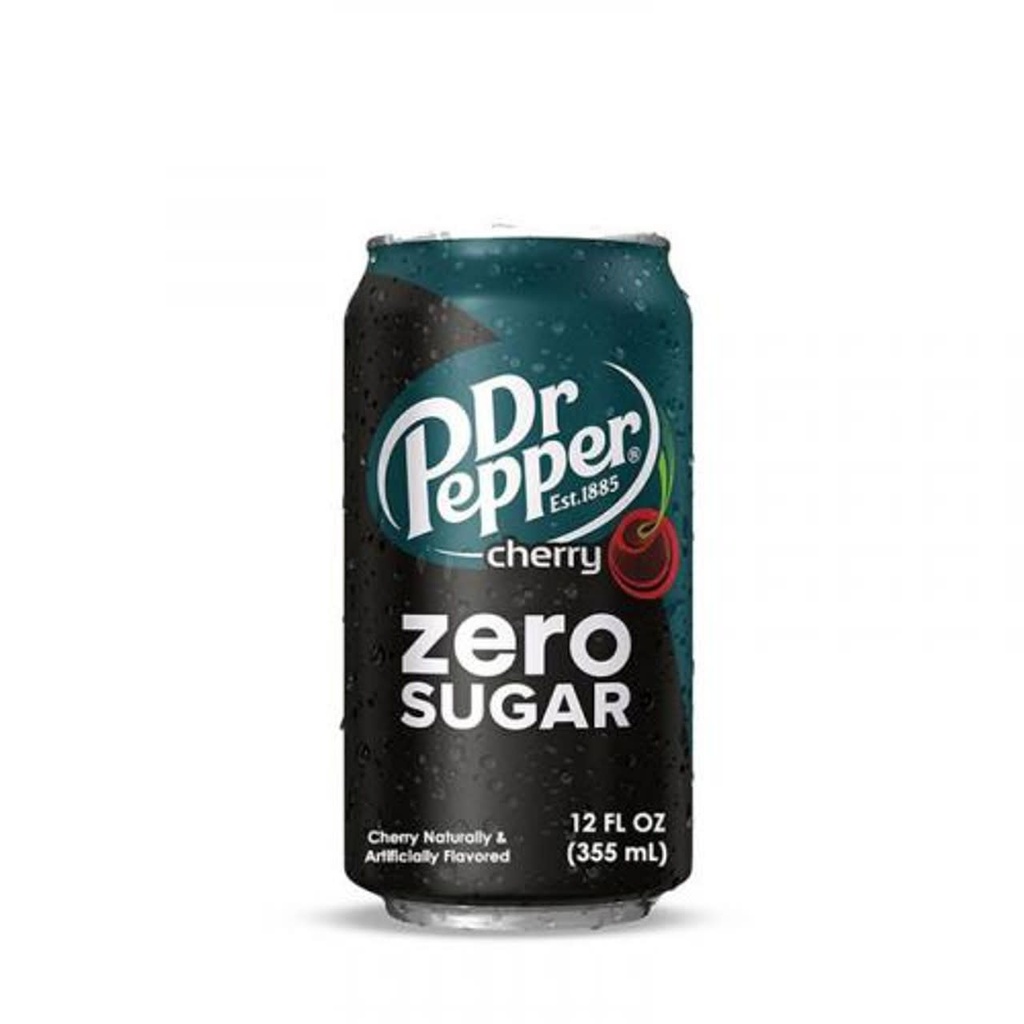 Dr Pepper Cherry Zero Sugar 355ml