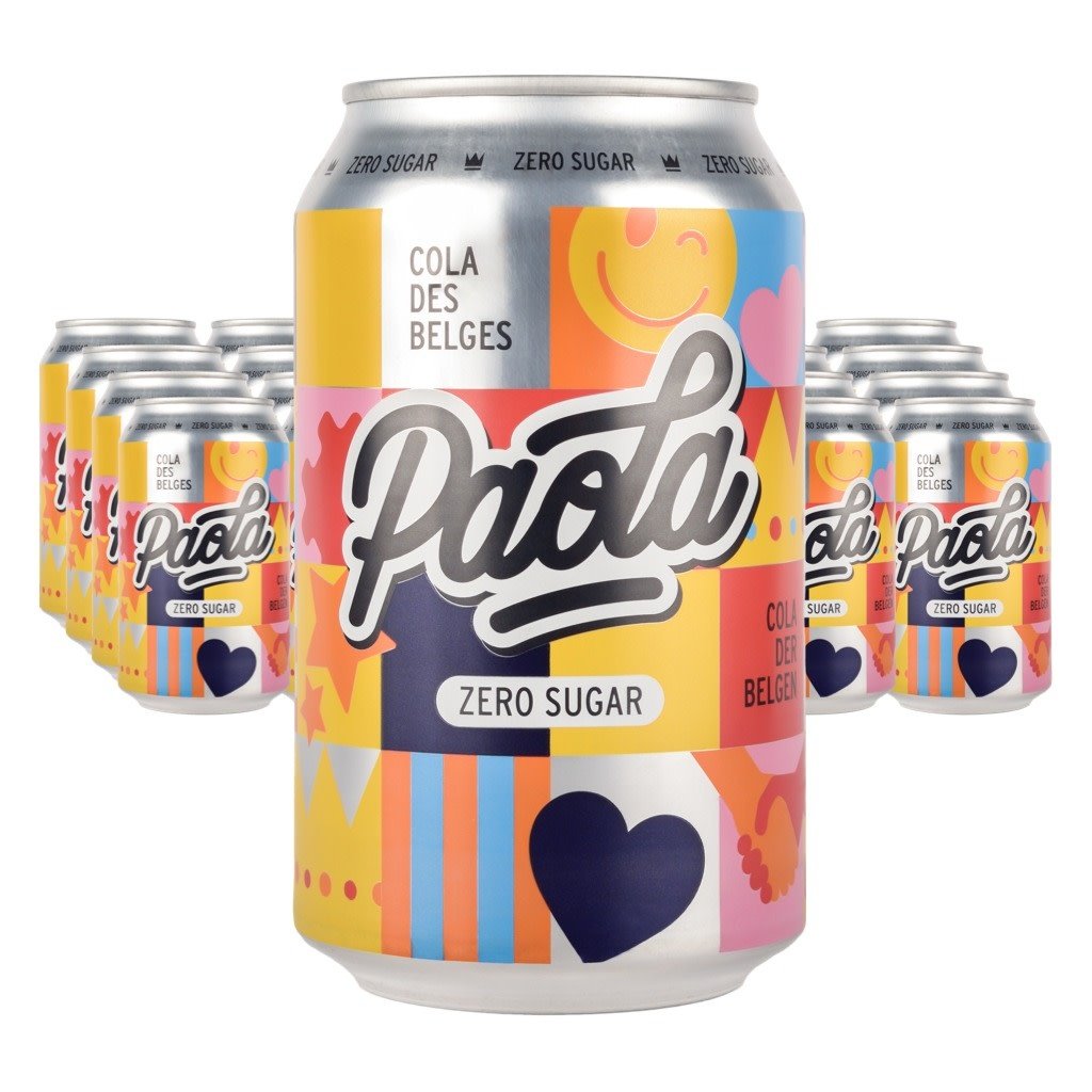 Paola Belgian Cola Zero Sugar 330ml