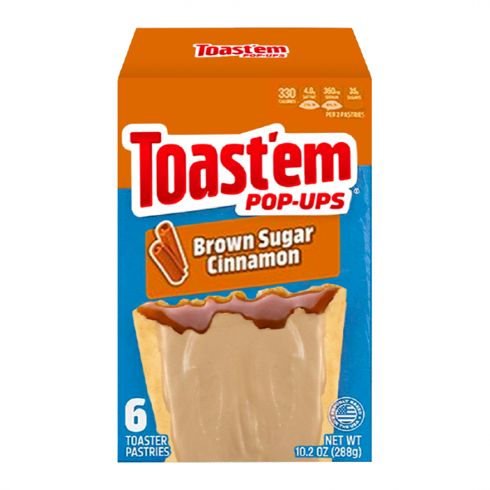 Toast'em Pop-Ups Brown Sugar Cinnamon 288gr