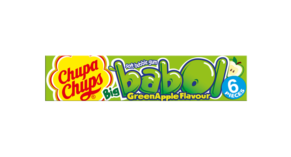 Chupa Chups Big Babol Green Apple 28gr