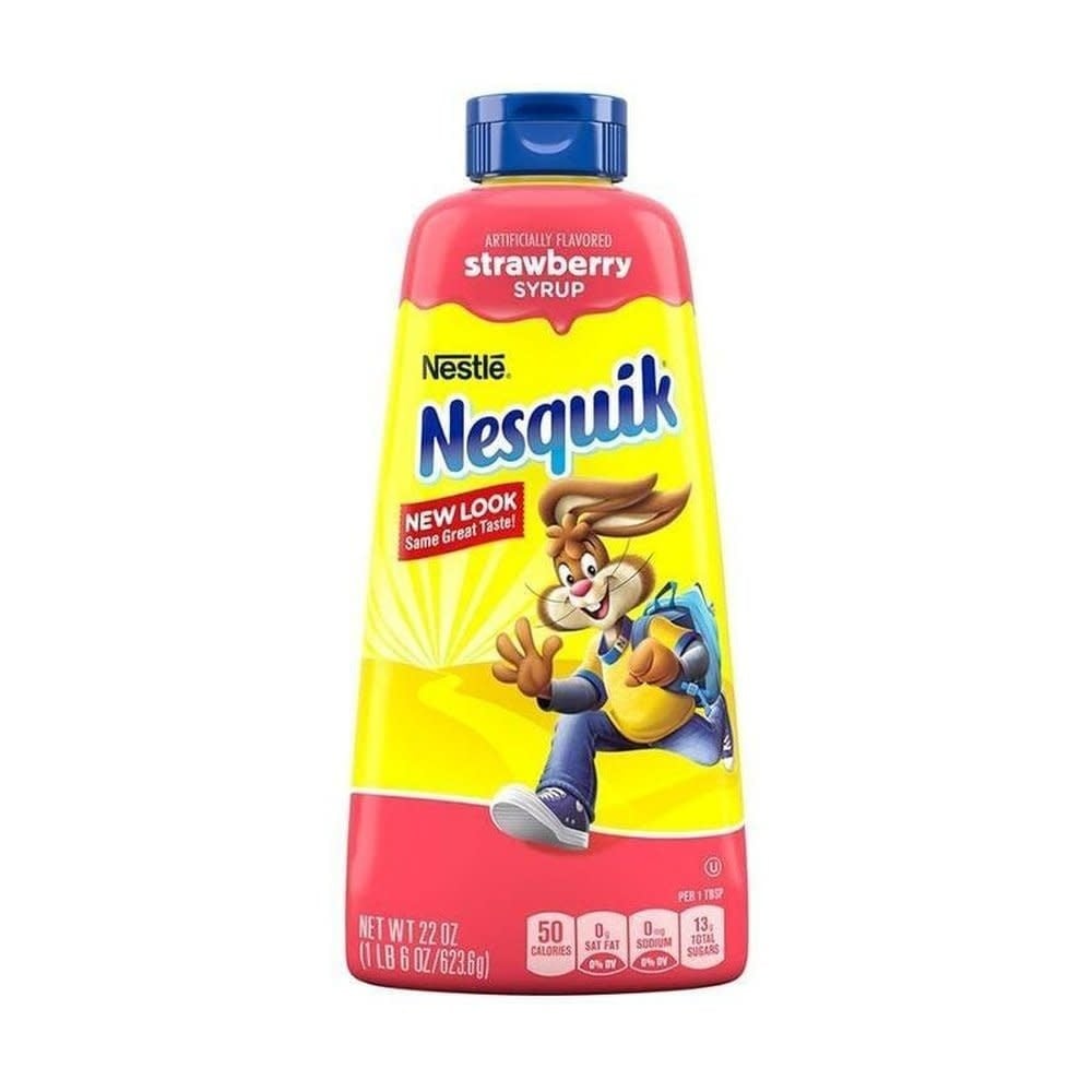 Nestlé Nesquik Strawberry Syrup 623gr