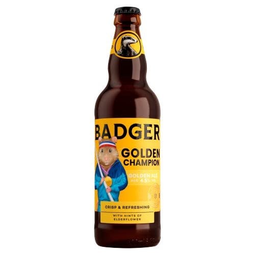 Badger Brewery, Golden Champion, Golden Ale 4.5% alcohol 500ml