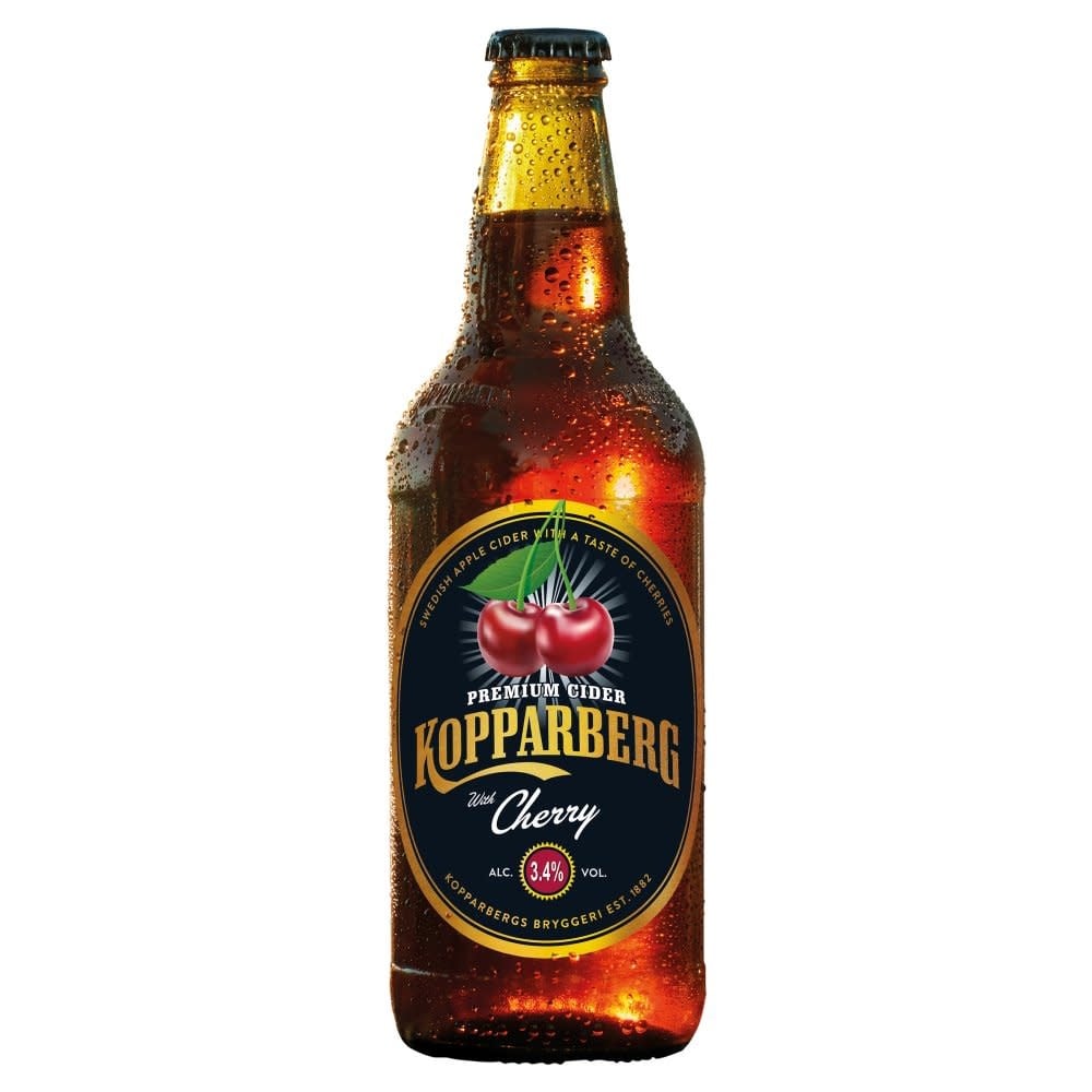 Kopparberg Premium Cider, Cherry 3.4% alc 500ml