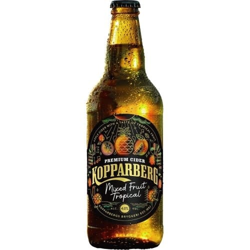 Kopparberg Premium Cider, Tropical Mixed Fruit 3.4% alc 500ml