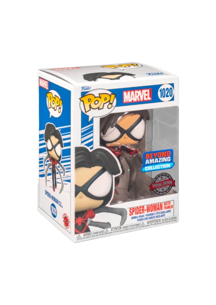 Funko Marvel 1020 Spider-Woman Mattie Franklin, Special Edition, Beyond Amazing Collection