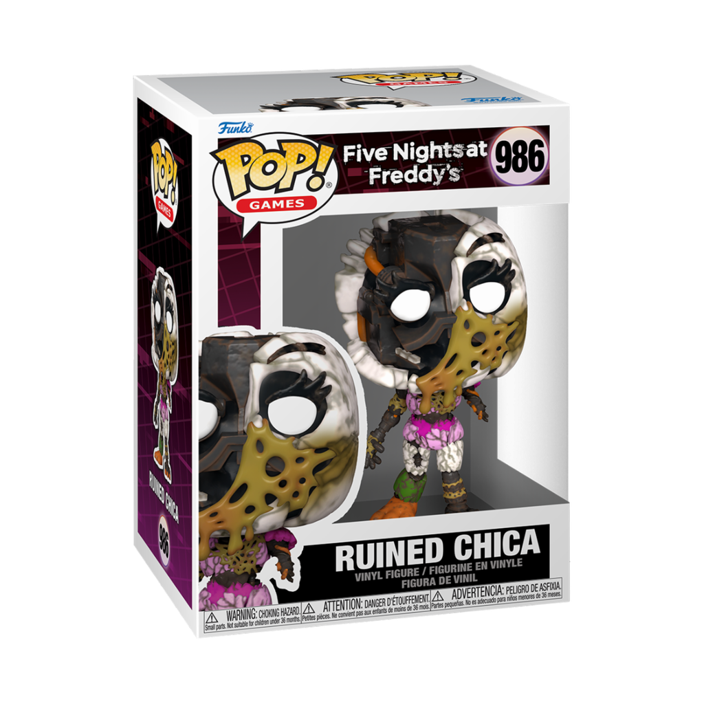Funko Games 0986 Ruined Chica, FNAF Five Nights at Freddy's