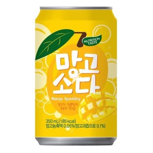Sangil Bio Mango Soda 350ml, Korea