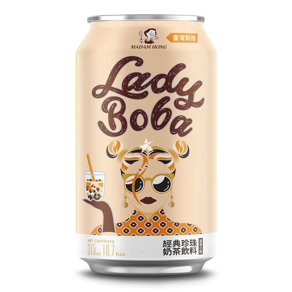 Lady Boba Bubble Tea Drink Classic 315ml, Taiwan