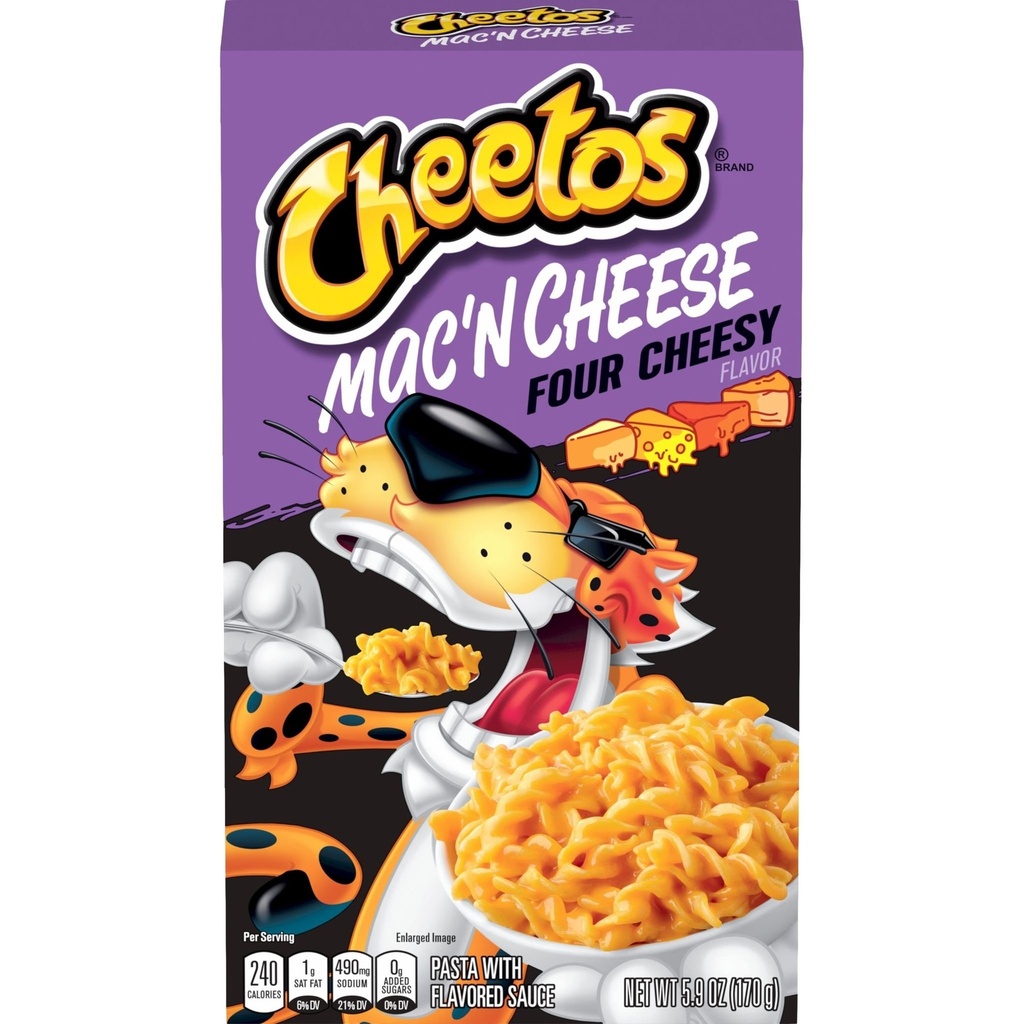 Cheetos Mac'N Cheese Four Cheesy 170gr