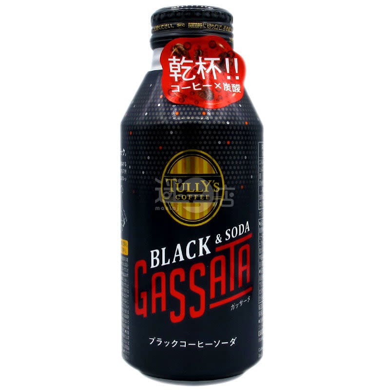 Tully's Coffee Black & Soda GaSSaTa 370ml