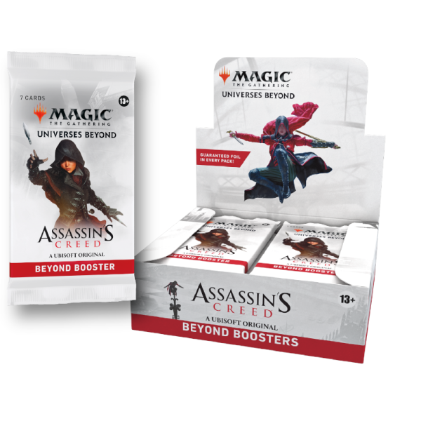 Magic The Gathering Universes Beyond Assassin’s Creed Beyond Boosters Pack
