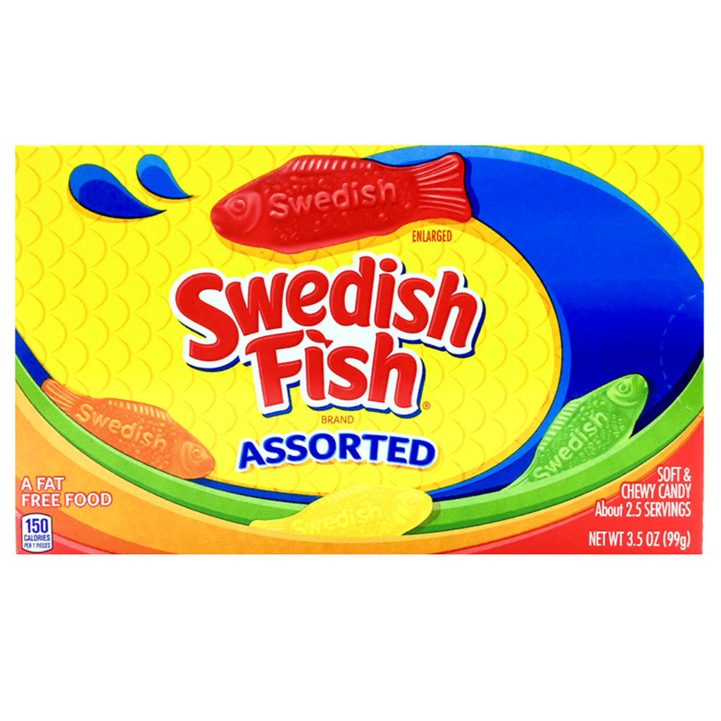 Swedish Fish Assorted 99gr